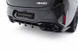 Maxton Design - Rear Splitter (with Vertical Bars) V.2 BMW X4 M-Pack G02 (Facelift)