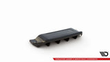 Maxton Design - Central Rear Splitter (with Vertical Bars) Volkswagen T-Roc R / R-Line MK1 (Facelift)