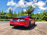 Maxton Design - Rear Side Splitters Ford Mustang MK6 (Facelift)