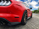 Maxton Design - Rear Side Splitters Ford Mustang MK6 (Facelift)