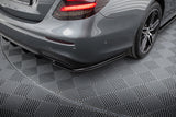 Maxton Design - Rear Side Splitters Mercedes Benz E43 AMG / AMG-Line Sedan / Estate W213 / S213