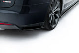 Maxton Design - Rear Side Splitters V.1 Tesla Model S MK1 - Royal Body Kits