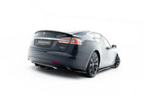 Maxton Design - Rear Side Splitters V.1 Tesla Model S MK1 - Royal Body Kits