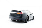 Maxton Design - Rear Side Splitters V.2 Tesla Model S MK1 - Royal Body Kits