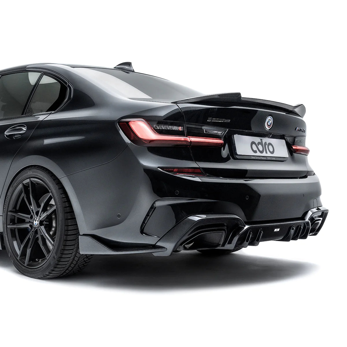 Adro - Carbon Fiber Rear Diffuser BMW M340i/M340d G20 (Pre-Facelift ...