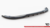 Maxton Design - Central Rear Splitter (With Vertical Bars) Mercedes Benz A-Class AMG-Line W176 (Facelift) Rear Diffuser Maxton Design royalty-bespoke.myshopify.com