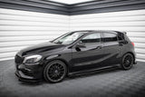 Maxton Design - Street Pro Side Skirts Diffusers + Flaps Mercedes Benz A-Class AMG-Line W176 (Facelift) Side Skirts Diffusers Maxton Design royalty-bespoke.myshopify.com