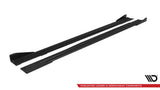 Maxton Design - Street Pro Side Skirts Diffusers + Flaps Mercedes Benz A-Class AMG-Line W176 (Facelift) Side Skirts Diffusers Maxton Design royalty-bespoke.myshopify.com