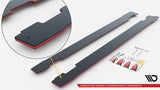Maxton Design - Street Pro Side Skirts Diffusers Mercedes Benz A-Class AMG-Line W176 (Facelift)