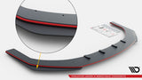 Maxton Design - Street Pro Front Splitter + Flaps Jaguar F-Type X152 (Facelift 2) - Royal Body Kits