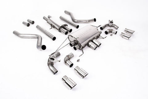 Milltek - Resonated Cat-Back Valved System Land Rover Defender 5.0 V8 525PS 110 (Non-OPF Models) Exhaust System Milltek royalty-bespoke.myshopify.com Yes / Polished Yes Polished 