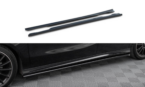 Maxton Design - Side Skirts Diffusers Mercedes Benz A-Class AMG-Line W176 (Facelift) Side Skirts Diffusers Maxton Design royalty-bespoke.myshopify.com