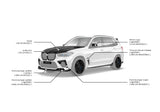 Larte Design - Front Bumper Inserts BMW X5 M Competition G05