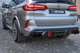 Larte Design - Rear Bumper Overlay BMW X5 M Competition G05 Rear Side Splitters Larte Design royalty-bespoke.myshopify.com