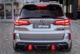 Larte Design - Rear Bumper Overlay BMW X5 M Competition G05 Rear Side Splitters Larte Design royalty-bespoke.myshopify.com