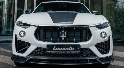 Larte Design - Front Bumper Splitter Complete Maserati Levante SHTORM GT Front Spoiler Larte Design royalty-bespoke.myshopify.com