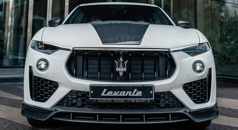 Larte Design - Front Bumper Splitter Complete Maserati Levante SHTORM GT