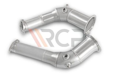 RCP Exhausts - Catless Downpipe Audi A8/S8 D4 4.0TFSI