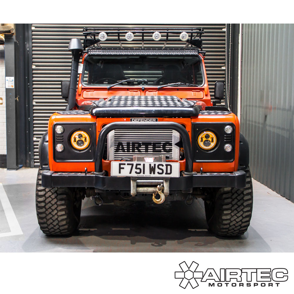 Airtec - Front Mount Intercooler Upgrade Land Rover Defender 300 ...