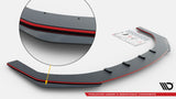 Maxton Design - Racing Durability Rear Side Splitters + Flaps Volkswagen Golf R MK7.5