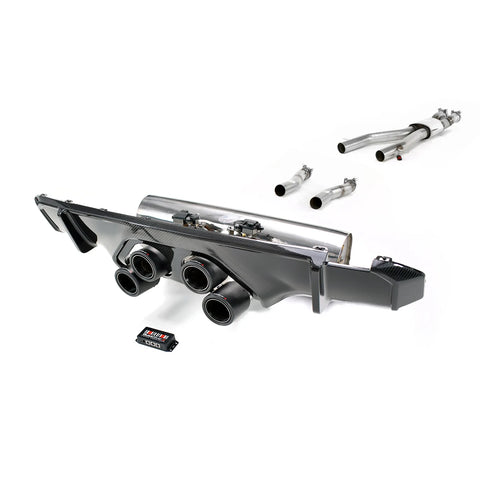 Quicksilver - Exhaust System BMW M4 G82/G83 Exhaust System Quicksilver royalty-bespoke.myshopify.com OPF Back inc. Carbon Diffuser OPF Back inc. Carbon Diffuser  