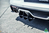 Flow Designs - Rear Diffuser Ford Mustang GT S550 FM