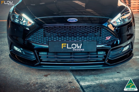 Flow Designs - Front Splitter Ford Focus ST Mk3.5 Front Spoiler Flow Designs royalty-bespoke.myshopify.com 