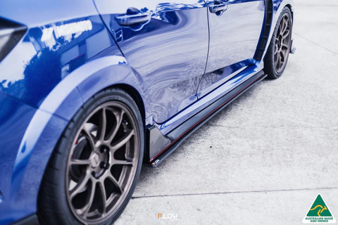 Flow Designs - Side Skirts Diffusers Honda Civic Type R FK8