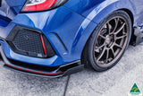 Flow Designs - Rear Splitters Honda Civic Type R FK8 Rear Side Splitters Flow Designs royalty-bespoke.myshopify.com 
