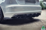 Flow Designs - Rear Splitters Audi S3 Sportback 8V Rear Side Splitters Flow Designs royalty-bespoke.myshopify.com 