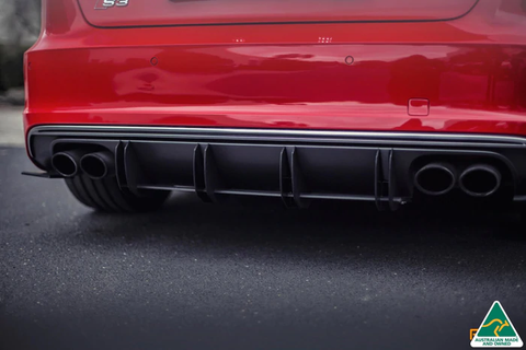 Flow Designs - Rear Diffuser Audi S3 Sportback 8V
