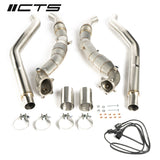 CTS Turbo - Downpipe Set Audi S6/S7/RS7 4.0T C7/7.5 Downpipe CTS Turbo royalty-bespoke.myshopify.com High Flow Cats High Flow Cats  