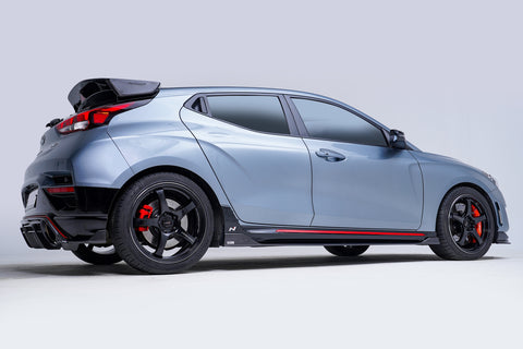 Adro - Carbon Fiber Side Skirts V.2 Hyundai Veloster N Side Skirts Diffusers Adro royalty-bespoke.myshopify.com 