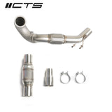 CTS Turbo - Downpipe Audi A3 1.8TSI & Volkswagen Golf GTI MK7/7.5 Downpipe CTS Turbo royalty-bespoke.myshopify.com High Flow Cat High Flow Cat  