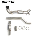 CTS Turbo - Downpipe Audi A3/S3/TT/TTS & Volkswagen Golf R MK7/7.5 Downpipe CTS Turbo royalty-bespoke.myshopify.com High Flow Cat High Flow Cat  