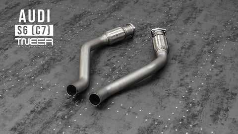 TNEER - Catless Downpipe Audi S6 C7 Sedan / Avant Downpipe TNEER royalty-bespoke.myshopify.com 