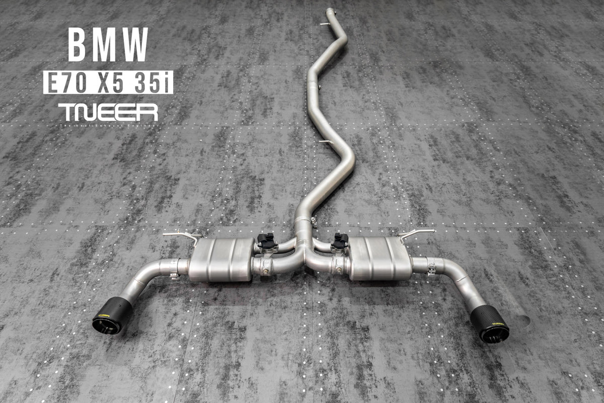 TNEER - Exhaust System BMW X5 35i E70 (N55) | Royal Body Kits