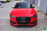Flow Designs - Front Splitter Audi S3 Sedan 8V Front Spoiler Flow Designs royalty-bespoke.myshopify.com 