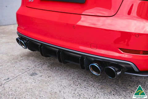 Flow Designs - Rear Diffuser Audi S3 Sedan 8V Rear Diffuser Flow Designs royalty-bespoke.myshopify.com 