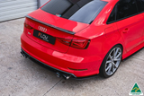 Flow Designs - Rear Valance Audi S3 Sedan 8V