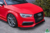 Flow Designs - Front Splitter Audi S3 Sedan 8V Front Spoiler Flow Designs royalty-bespoke.myshopify.com 
