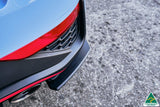 Flow Designs - Rear Side Splitters Hyundai i30N Hatchback Mk3 (Facelift)