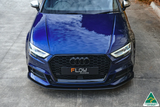 Flow Designs - Front Splitter Audi S3 8V Sedan (Facelift)