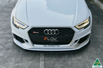 Flow Designs - Front Splitter Audi RS3 8V Sedan (Facelift)