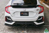Flow Designs - Rear Splitters Honda Civic RS FK4/FK7 Hatchback (Facelift) Rear Side Splitters Flow Designs royalty-bespoke.myshopify.com 