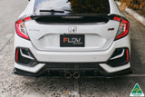 Flow Designs - Rear Splitters Honda Civic RS FK4/FK7 Hatchback (Facelift)