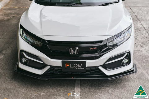 Flow Designs - Front Splitter Honda Civic RS FK4/FK7 Hatchback (Facelift)