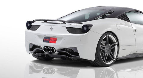 Novitec - Black Fog Lights Ferrari 458 Italia / Spider Rear Inserts Novitec royalty-bespoke.myshopify.com