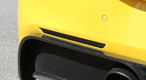 Novitec - Black Reflectors Ferrari 488 Pista Rear Inserts Novitec royalty-bespoke.myshopify.com