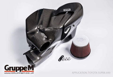GruppeM - Carbon Fiber Air Intake Toyota Supra A90 3.0T Air Intake GruppeM royalty-bespoke.myshopify.com 